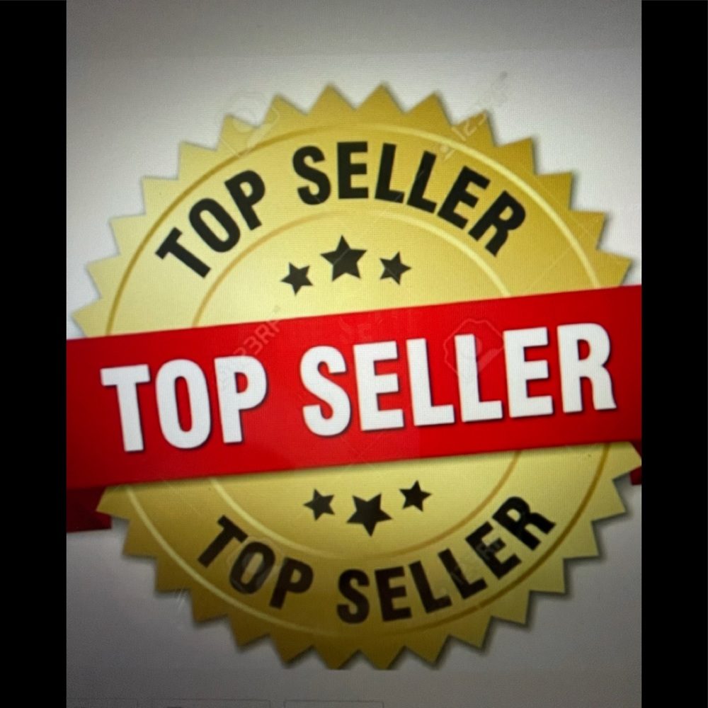 RATED BY POSHMARK AS A TOP SELLER!